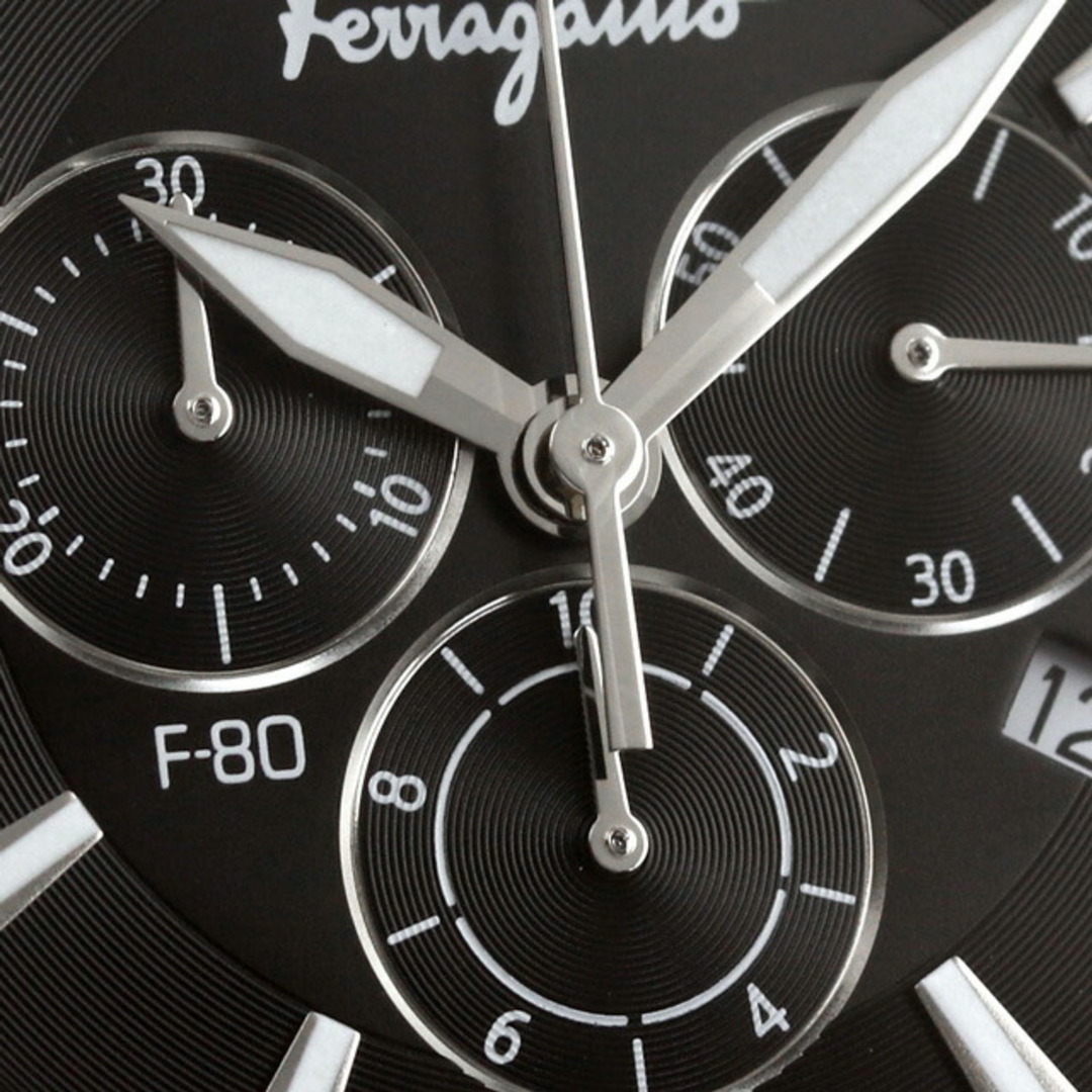 Salvatore Ferragamo(サルヴァトーレフェラガモ)の【新品】サルバトーレフェラガモ Salvatore Ferragamo 腕時計 メンズ SFEX00523 エフエイティ クオーツ ブラックxブラック アナログ表示 メンズの時計(腕時計(アナログ))の商品写真