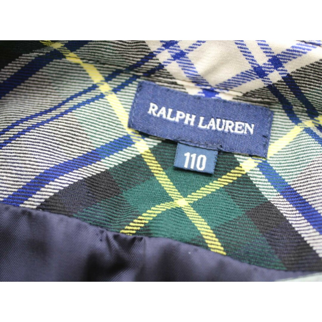 Ralph Lauren(ラルフローレン)の【新入荷!】◇ラルフローレン/Ralph Lauren◇110cm プリーツスカート 緑×白系 フォーマル 入学式 卒園式 結婚式 七五三 冠婚葬祭 発表会 謝恩会 【中古】子供服 キッズ kids 女の子 fml 111042 キッズ/ベビー/マタニティのキッズ服女の子用(90cm~)(スカート)の商品写真