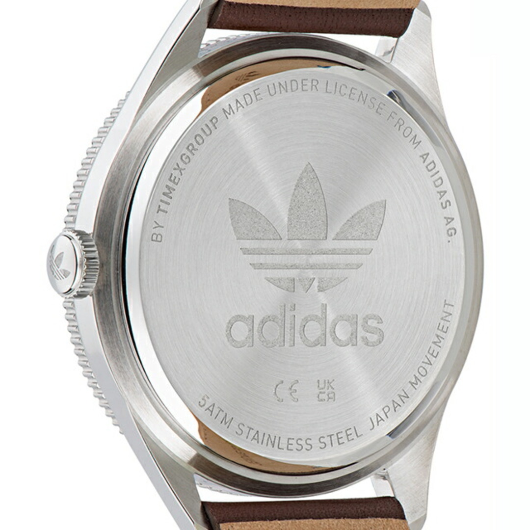 adidas(アディダス)の【新品】アディダス adidas 腕時計 メンズ AOFH22505 クオーツ シルバーxブラウン アナログ表示 メンズの時計(腕時計(アナログ))の商品写真
