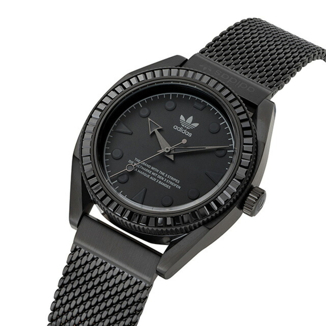 adidas(アディダス)の【新品】アディダス adidas 腕時計 メンズ AOFH22510 クオーツ ブラックxブラック アナログ表示 メンズの時計(腕時計(アナログ))の商品写真