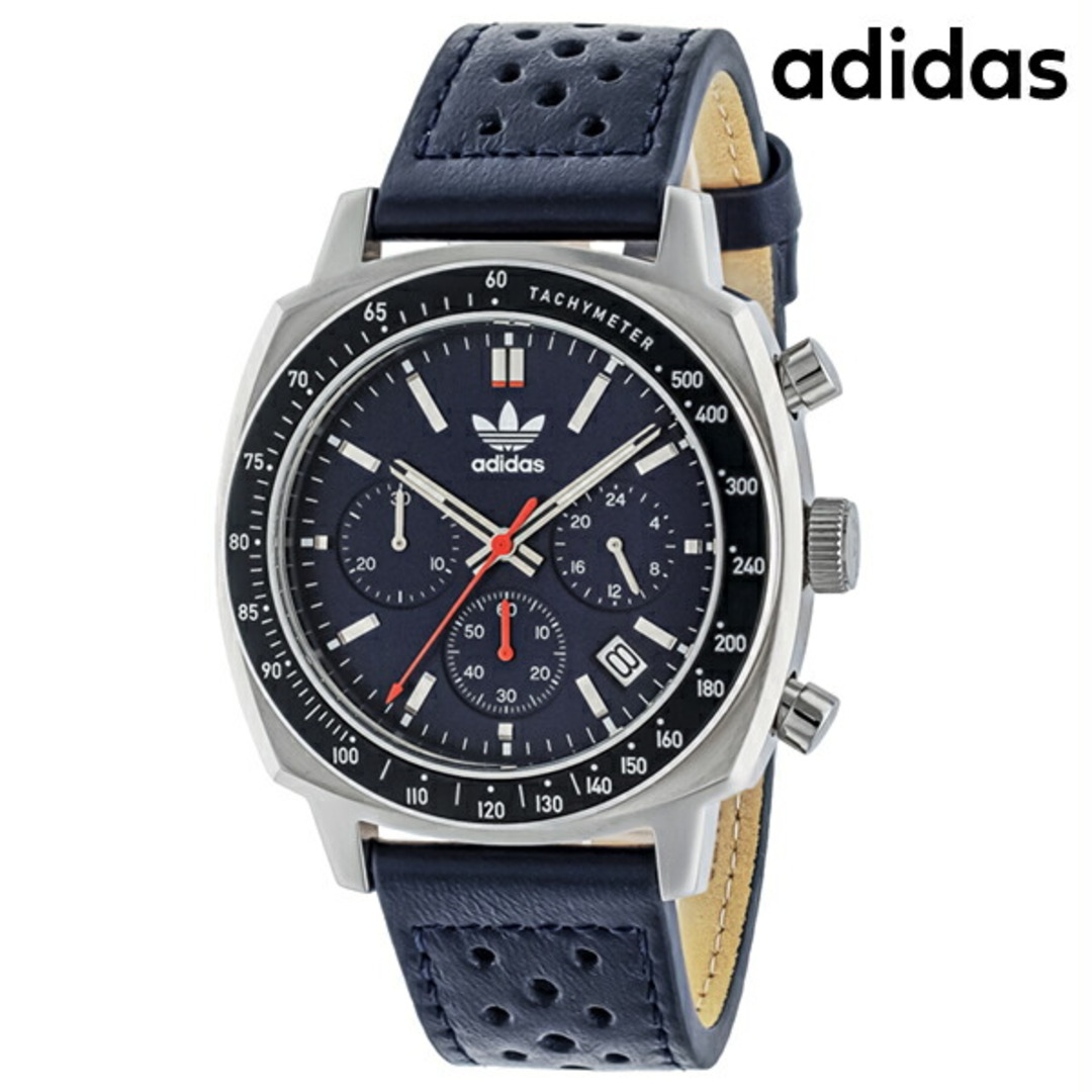 adidas(アディダス)の【新品】アディダス adidas 腕時計 メンズ AOFH23577 クオーツ ネイビーxネイビー アナログ表示 メンズの時計(腕時計(アナログ))の商品写真