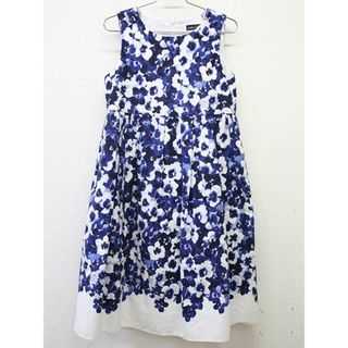 ベベ(BeBe)の【新入荷!】▼ベベ/BeBe▼130cm ジャンパースカート 濃紺×青系×白 フォーマル 入学式 卒園式 結婚式 七五三 冠婚葬祭 発表会【中古】子供服 キッズ kids 女の子 fml 111042(スカート)