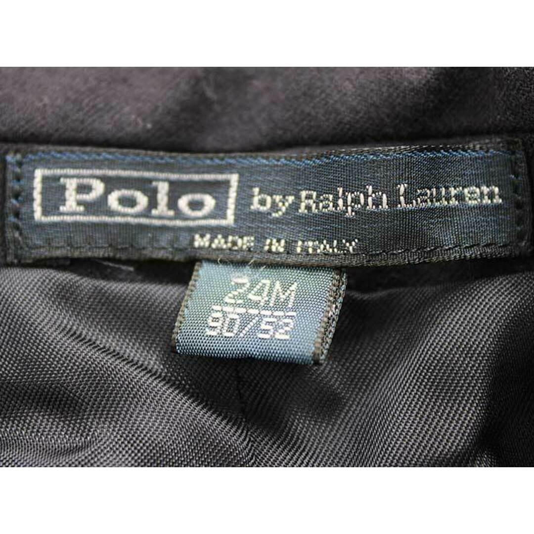 Ralph Lauren(ラルフローレン)の【新入荷!】▼ラルフローレン/Ralph Lauren▼90cm ジャケット/ブレザー 濃紺×ゴールド フォーマル 入園式 お受験 お稽古 通塾 結婚式 七五三 冠婚葬祭 発表会【中古】子供服 キッズ kids ベビー服 baby 男の子 fml 011042 キッズ/ベビー/マタニティのベビー服(~85cm)(ジャケット/コート)の商品写真