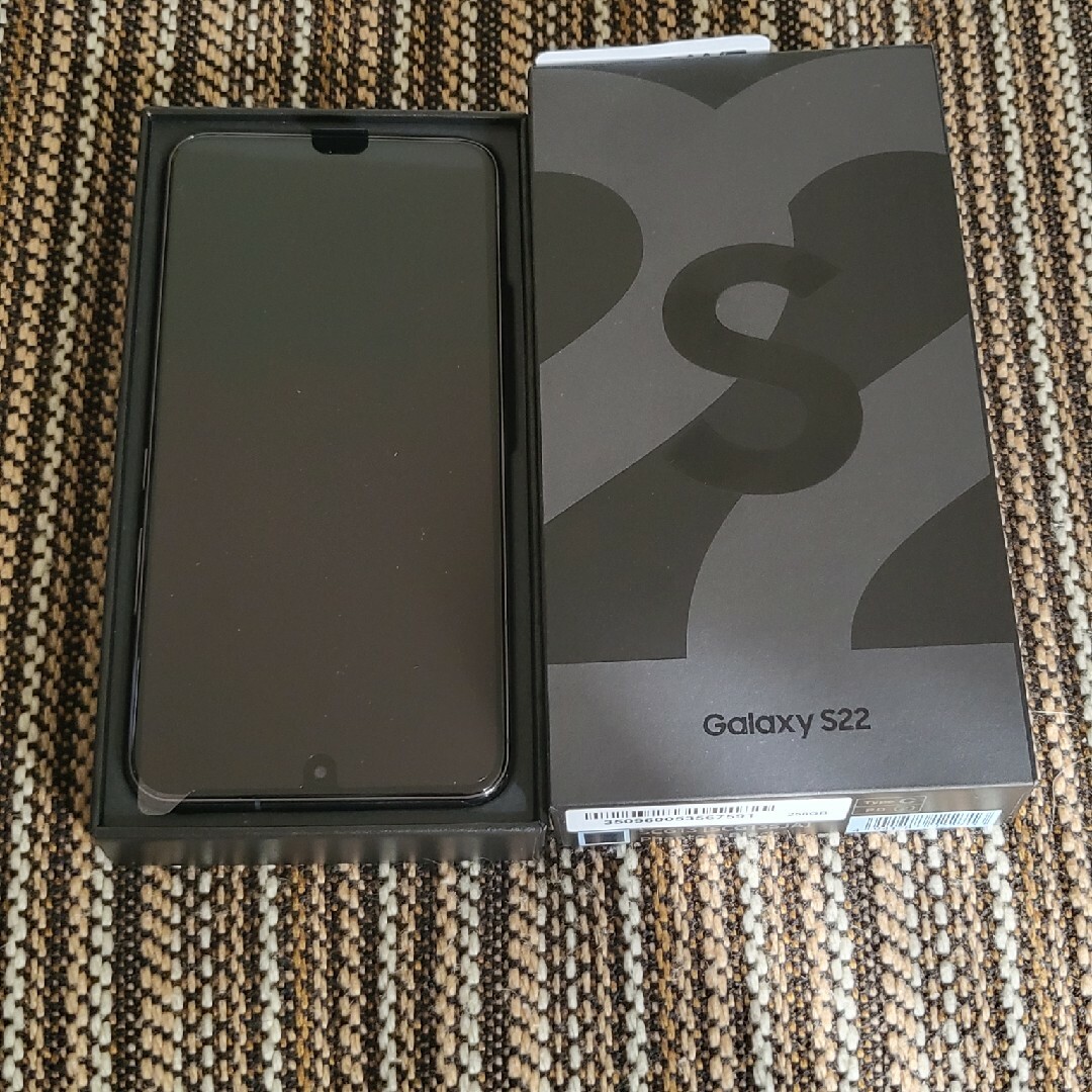 新品未使用　GalaxyS22 SIMフリー Phantom Black