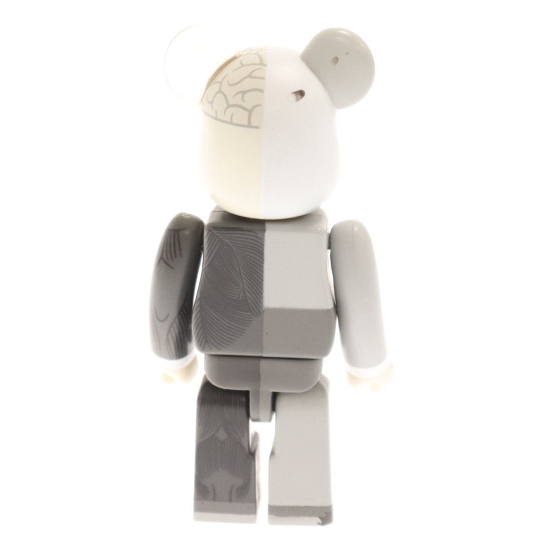 MEDICOM TOY(メディコムトイ)のMEDICOM TOY メディコムトイ BE@RBRICK 100% KAWS COMPANION ベアブリック カウズ コンパニオン 人体模型フィギュア 人形 グレー エンタメ/ホビーのフィギュア(その他)の商品写真