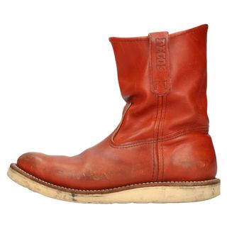 レッドウィング(REDWING)のRED WING レッド ウイング 8866 PECOS ペコス レザーロングブーツ レッド ブラウン(ブーツ)