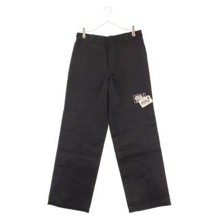 ディッキーズ(Dickies)のDickies ディッキーズ ×HYSTERIC GLAMOUR ヒステリックグラマー ワッペン付きダブルニーパンツ ワークパンツ フラッシャー付き ブラック 02231AP01(その他)