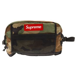 シュプリーム(Supreme)のSUPREME シュプリーム 15AW Contour Hip Bag コンツアーヒップバッグ ボックスロゴカモフラショルダーバッグ ウエストバッグ 迷彩 カーキ(ウエストポーチ)