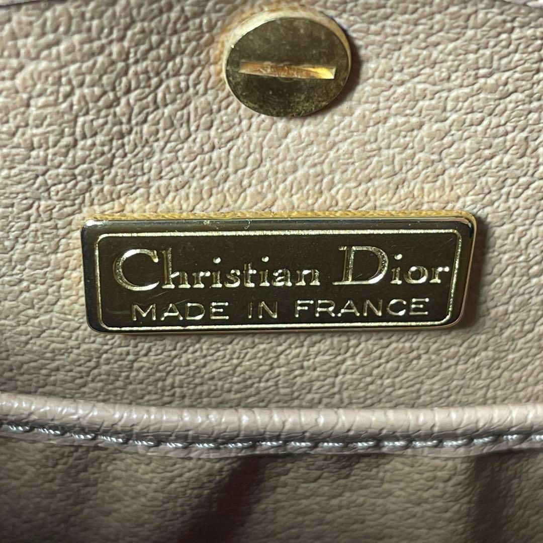 Christian Dior(クリスチャンディオール)の【まるこ様】ディオール　ショルダーバッグ　トロッター　オーバル　PVC　レザー レディースのバッグ(ショルダーバッグ)の商品写真