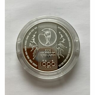 2002 FIFA ワールドカップ記念  千円  銀貨   (貨幣)