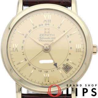 ゼニス(ZENITH)のゼニス オートマティック 672 クロノメーター ウォッチ 36mm 世界限定500本 Automatic 672 30.0010.672 箱 保証書 K18YG/革 メンズ時計 シャンパンカラー 仕上げ済 美品 【中古】(その他)