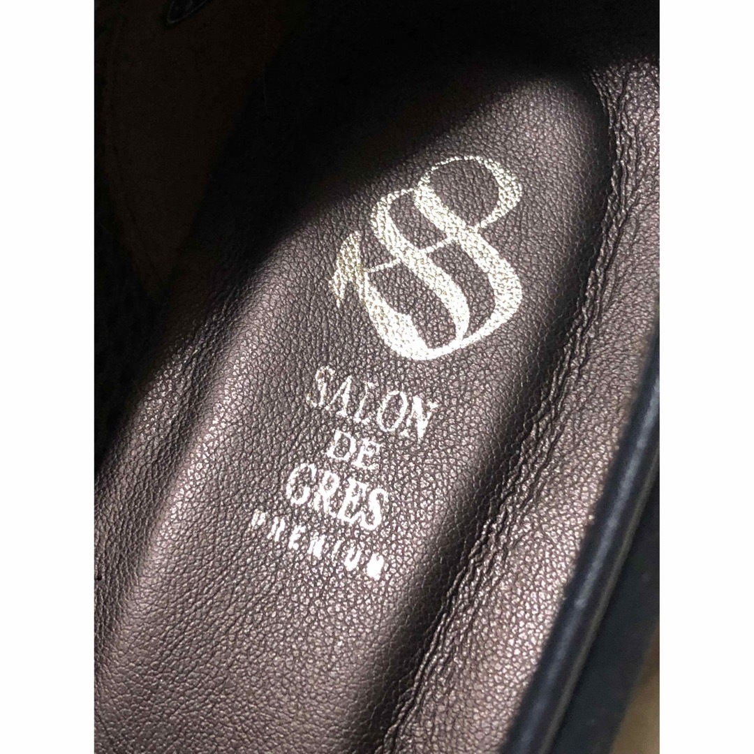極美品SALON DE GRES PREMIUM高級コンフォートパンプス本革靴/シューズ