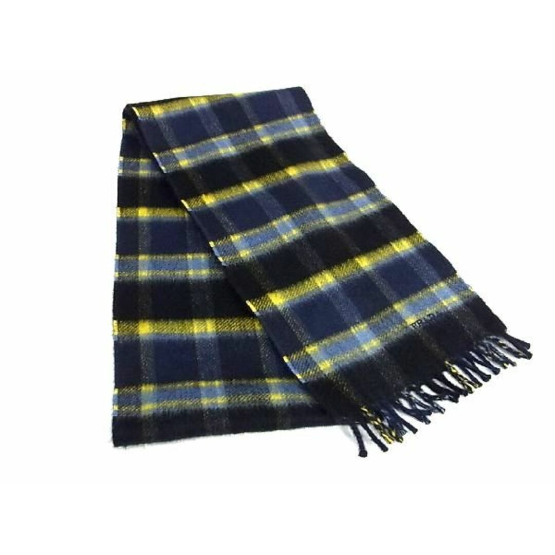 PRADA - □新品同様□ PRADA プラダ カシミヤ100% チェック柄 PRADA - □新品同様□ PRADA プラダ カシミヤ100% チェック柄