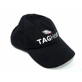 タグホイヤー(TAG Heuer)の■極美品■ TAG HEUER タグホイヤー コットン100％ ベースボールキャップ 帽子 メンズ ブラック系 BF5001(その他)