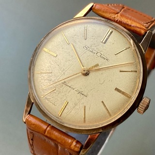 セイコー(SEIKO)の【動作良好】セイコー クラウン アンティーク 腕時計 1960年 手巻き(腕時計(アナログ))
