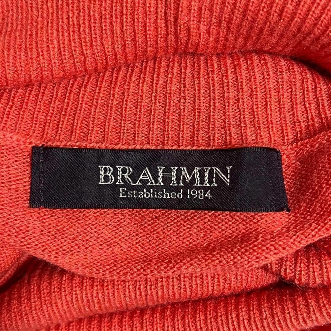 BRAHMIN(ブラーミン)のBRAHMIN 美品 タートルネック長袖ニット プルオーバー M ピンク レディースのトップス(ニット/セーター)の商品写真