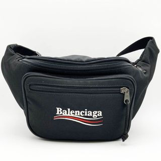 バレンシアガ(Balenciaga)の【超美品】 BALENCIAGA バレンシアガ ボディバッグ ショルダーバッグ ブラック 黒 ナイロン メンズ レディース ブランド ファッション USED 【中古】(ボディーバッグ)