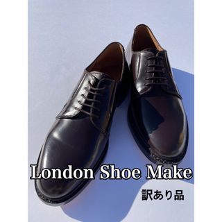 ロンドンシューメイク(London Shoe Make)の未使用品 アウトレット革 外羽根 プレーントゥビジネスシューズ 503④(ドレス/ビジネス)