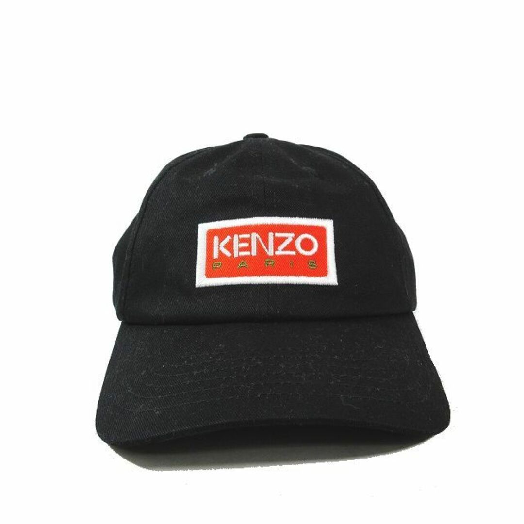 未使用品 ケンゾー KENZO ベースボール キャップ 帽子 刺繍 ワッペン65cm頭周り