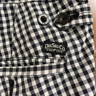 ディーゼル(DIESEL)の【ディーゼル】チェック　ハーフパンツ(ショートパンツ)