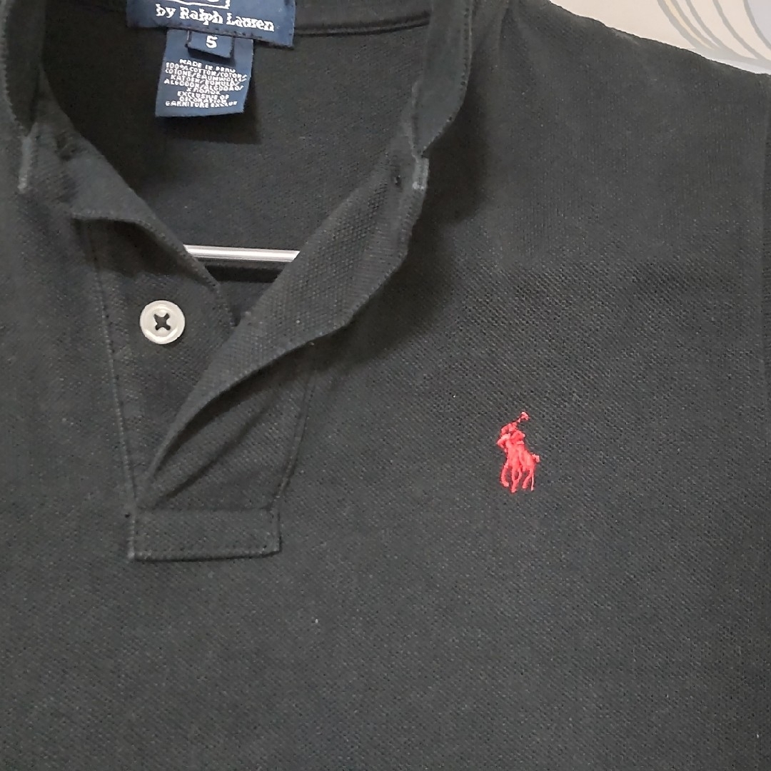 POLO RALPH LAUREN(ポロラルフローレン)のラルフローレン ポロ 黒 キッズ/ベビー/マタニティのキッズ服男の子用(90cm~)(Tシャツ/カットソー)の商品写真