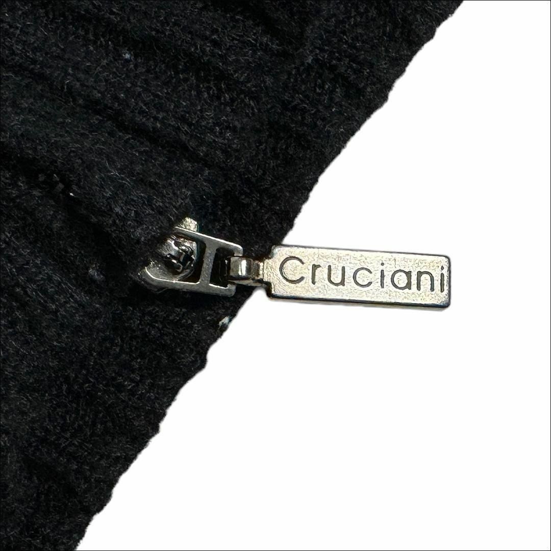 Cruciani - J7373 美品 クルチアーニ カシミヤ100%ジップアップニット