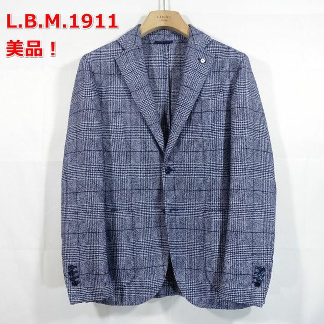 美品】L.B.M.1911 春夏 グレンチェックジャケット ルビアムの通販 by