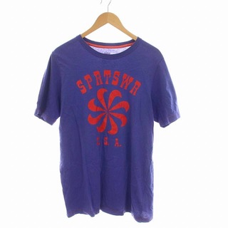 ナイキ(NIKE)のNIKE SPORTSWEAR SLIM FIT Tシャツ 半袖 XL 青紫(Tシャツ/カットソー(半袖/袖なし))