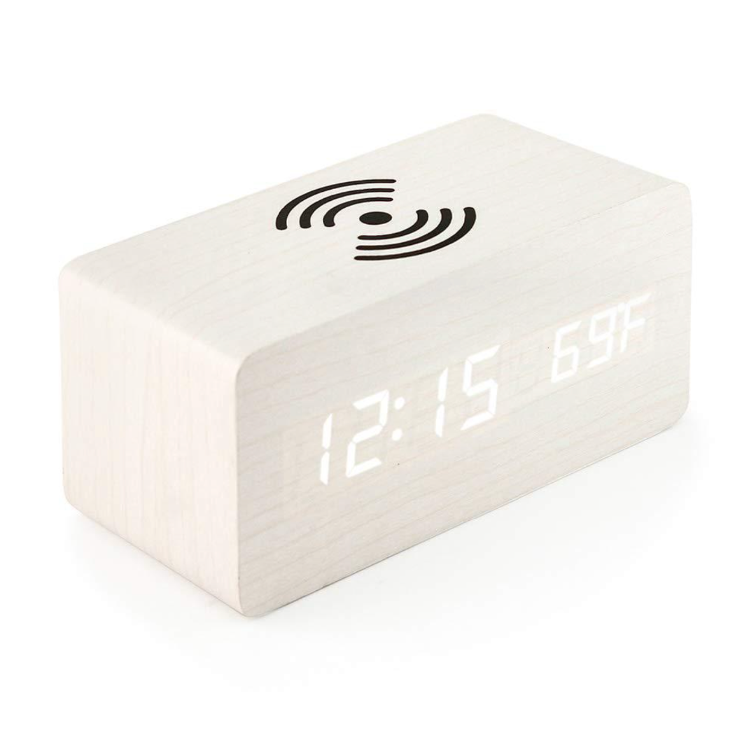 インテリアアイテム トレンド デザイン 置き時計 ホワイト インテリア/住まい/日用品のインテリア小物(置時計)の商品写真