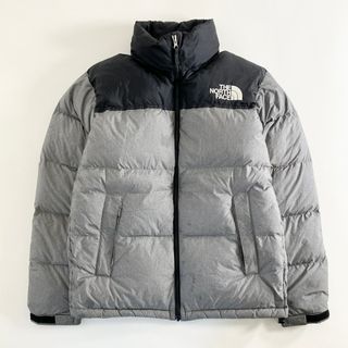 ザノースフェイス(THE NORTH FACE)の14a18 THE NORTH FACE ノースフェイス ダウンジャケット ダウン80％ ND91842 L グレー フード収納 トップス アウター 上着(ダウンジャケット)