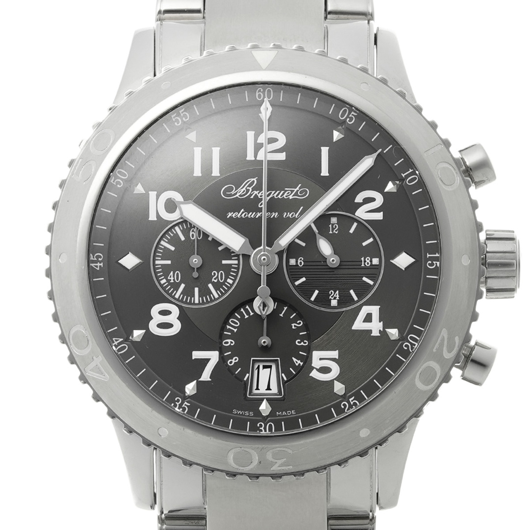 Breguet(ブレゲ)の中古 ブレゲ Breguet 3810ST/92/SZ9 グレー メンズ 腕時計 メンズの時計(腕時計(アナログ))の商品写真