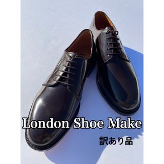 ロンドンシューメイク(London Shoe Make)の未使用品 アウトレット革 外羽根 プレーントゥビジネスシューズ 503⑤(ドレス/ビジネス)