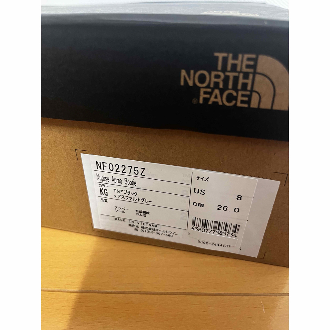 THE NORTH FACE(ザノースフェイス)の新品未使用　ノースフェイス　ヌプシ　ブーツ　NUPTSE 26cm メンズの靴/シューズ(ブーツ)の商品写真