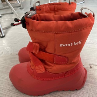 mont bell - モンベル パウダーブーツ キッズ 19cm 美品 冬ウィンターシューズ