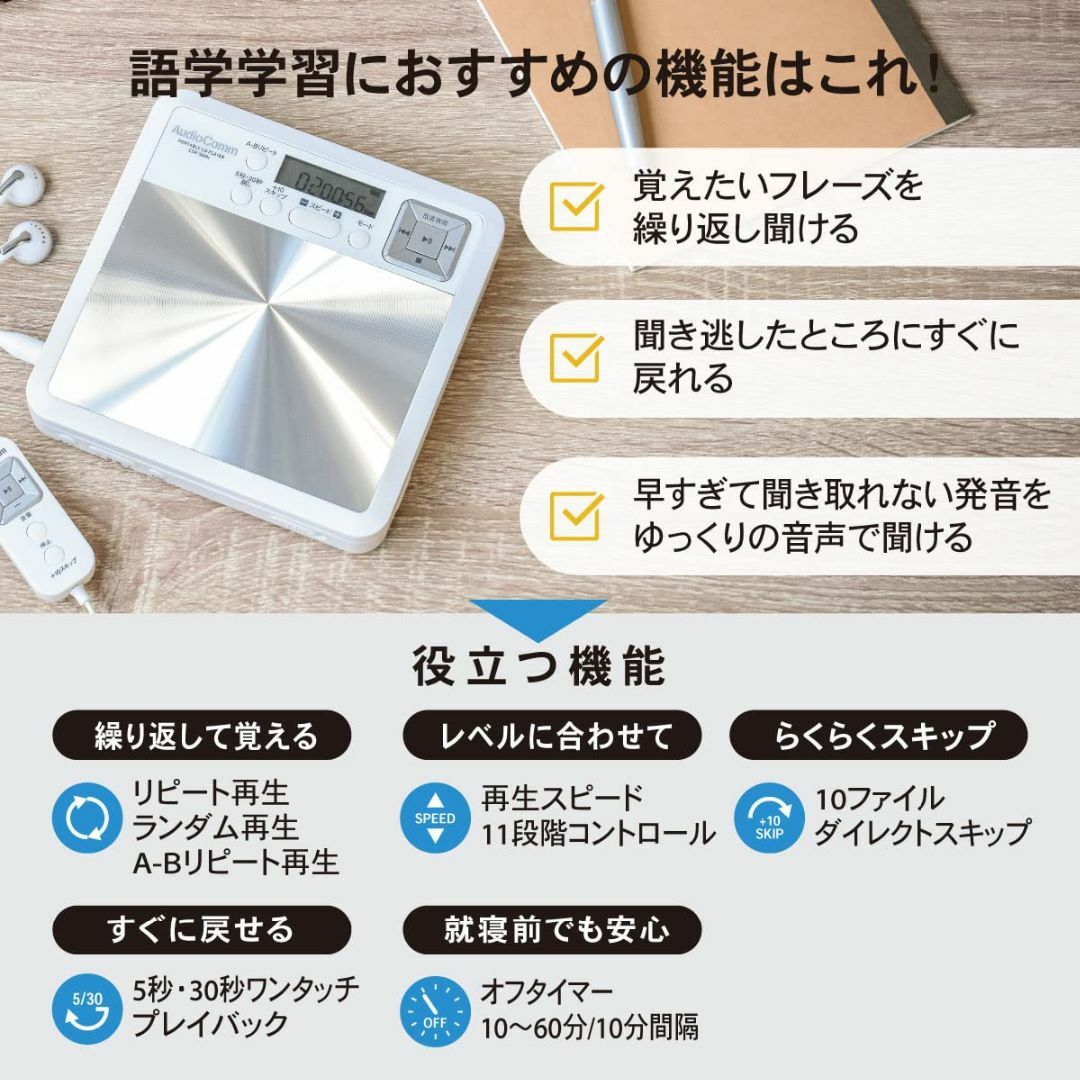 【色:ホワイト_スタイル:Bluetooth機能なし/スタンドつき】オーム電機A2チャンネルステレオ周波数特性