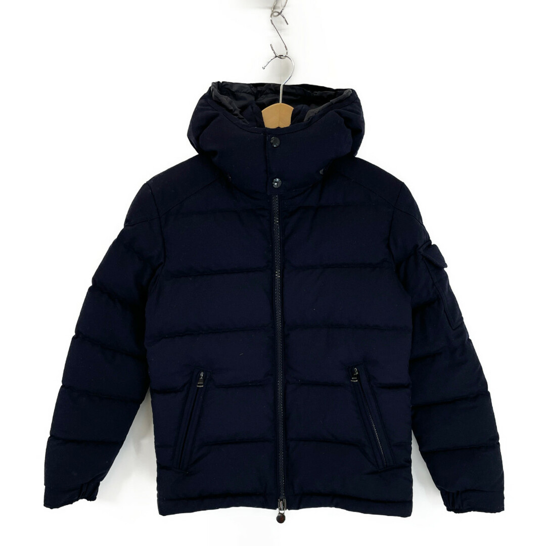 MONCLER(モンクレール)のモンクレール 【美品/国内正規】MONTGENEVREモンジュネーブル ウール フード付ダウン O メンズのジャケット/アウター(ダウンジャケット)の商品写真