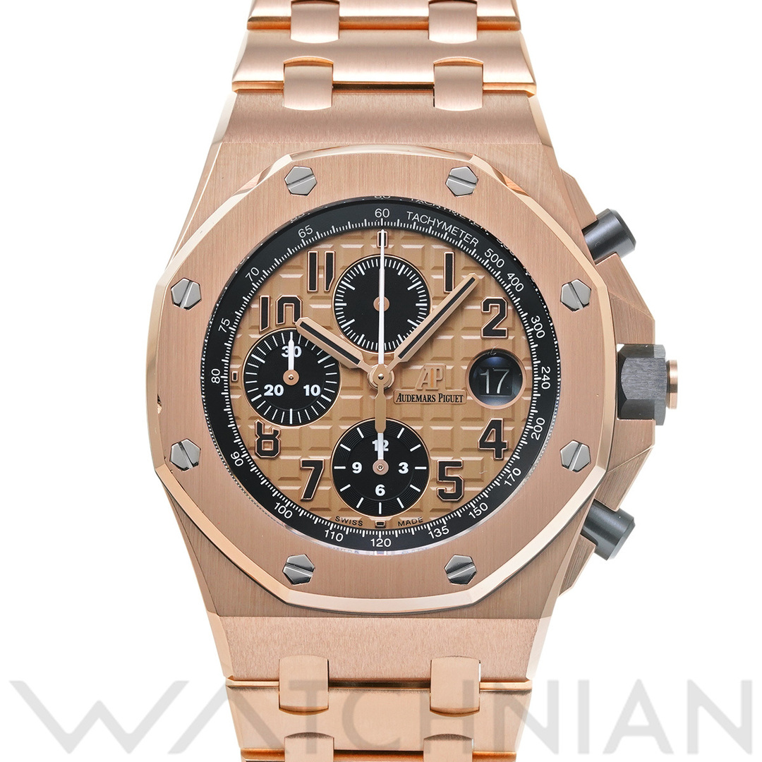 AUDEMARS PIGUET(オーデマピゲ)の中古 オーデマ ピゲ AUDEMARS PIGUET 26470OR.OO.1000OR.01 ピンクゴールド /ブラック メンズ 腕時計 メンズの時計(腕時計(アナログ))の商品写真