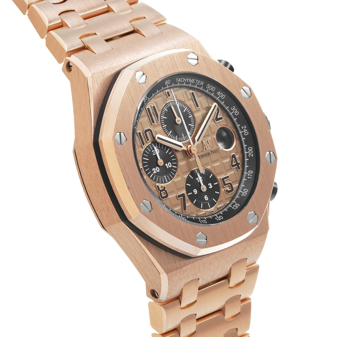 AUDEMARS PIGUET(オーデマピゲ)の中古 オーデマ ピゲ AUDEMARS PIGUET 26470OR.OO.1000OR.01 ピンクゴールド /ブラック メンズ 腕時計 メンズの時計(腕時計(アナログ))の商品写真