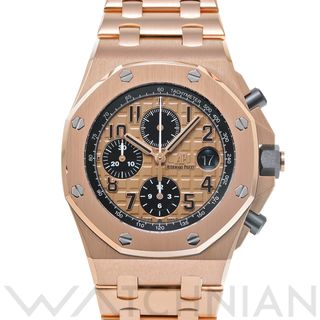 オーデマピゲ(AUDEMARS PIGUET)の中古 オーデマ ピゲ AUDEMARS PIGUET 26470OR.OO.1000OR.01 ピンクゴールド /ブラック メンズ 腕時計(腕時計(アナログ))