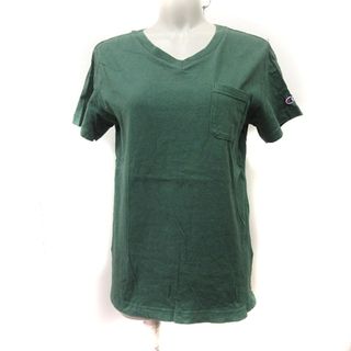 チャンピオン(Champion)のチャンピオン Tシャツ カットソー 半袖 M 緑 グリーン /YI(Tシャツ(半袖/袖なし))