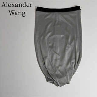 ティーバイアレキサンダーワン(T by Alexander Wang)の美品　Alexander Wang アレキサンダーワン　タイトスカート(ひざ丈スカート)
