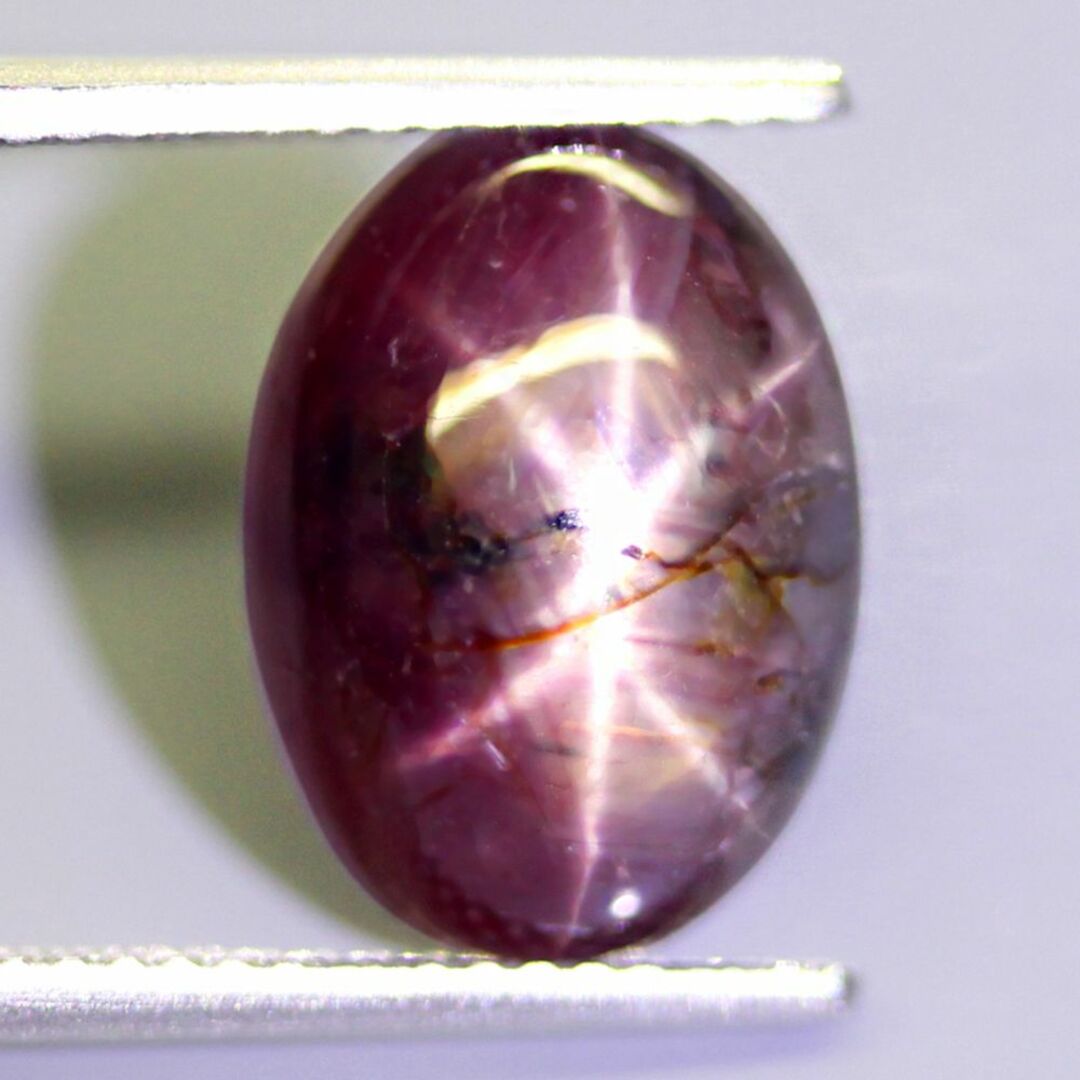 天然大粒スタールビールース 6.28ct:8319】Star Ruby 天然大粒スタールビールース 6.28ct:8319】Star Ruby