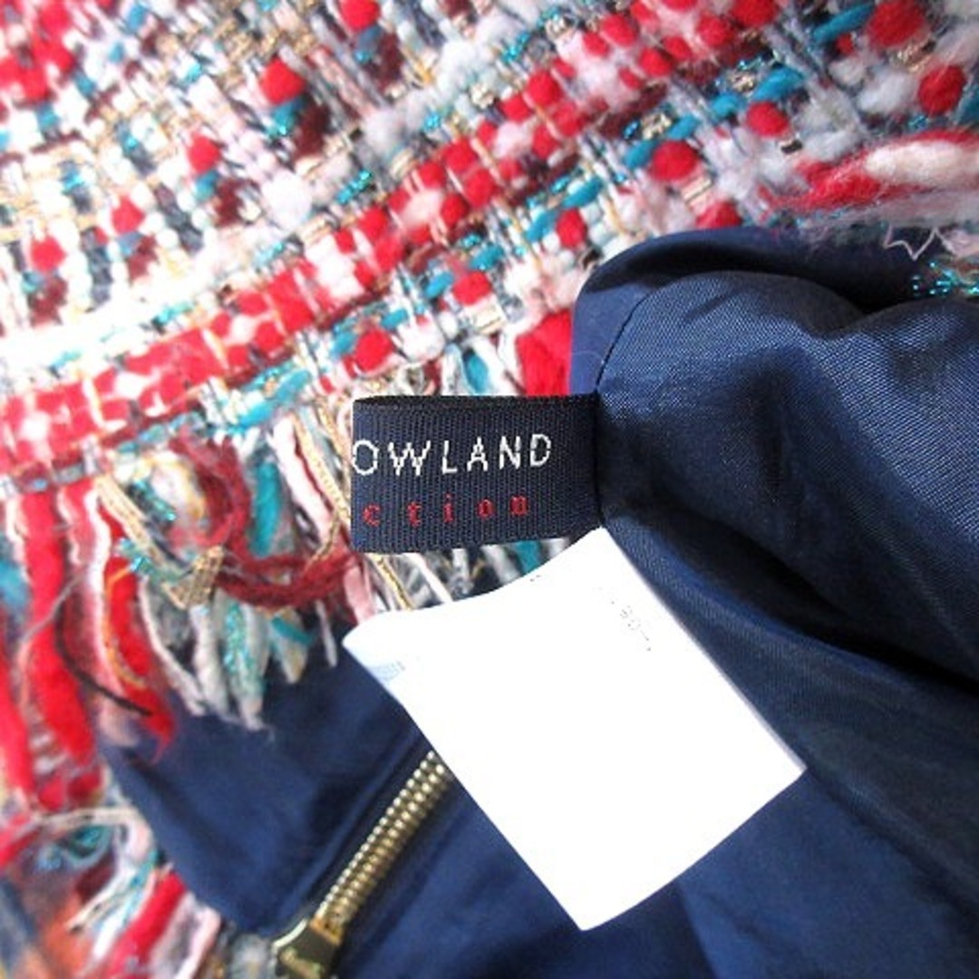 トゥモローランドコレクション ブラウス ツイード ノースリーブ マルチカラー レディースのトップス(シャツ/ブラウス(半袖/袖なし))の商品写真