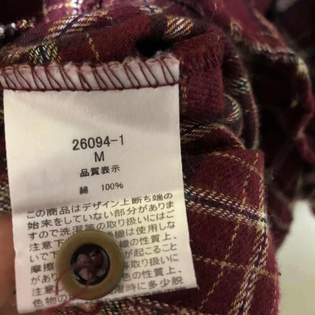 CECIL McBEE(セシルマクビー)のf149 セシルマクビー　シャツ　トップス　アウター　チェック柄　レディース レディースのトップス(シャツ/ブラウス(長袖/七分))の商品写真