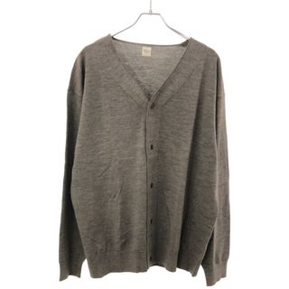 ロンハーマン(Ron Herman)のRon Herman ロンハーマン Herb Dye Wool V Neck Cardigan ウールニットカーディガン グレー XL 3620800032(カーディガン)