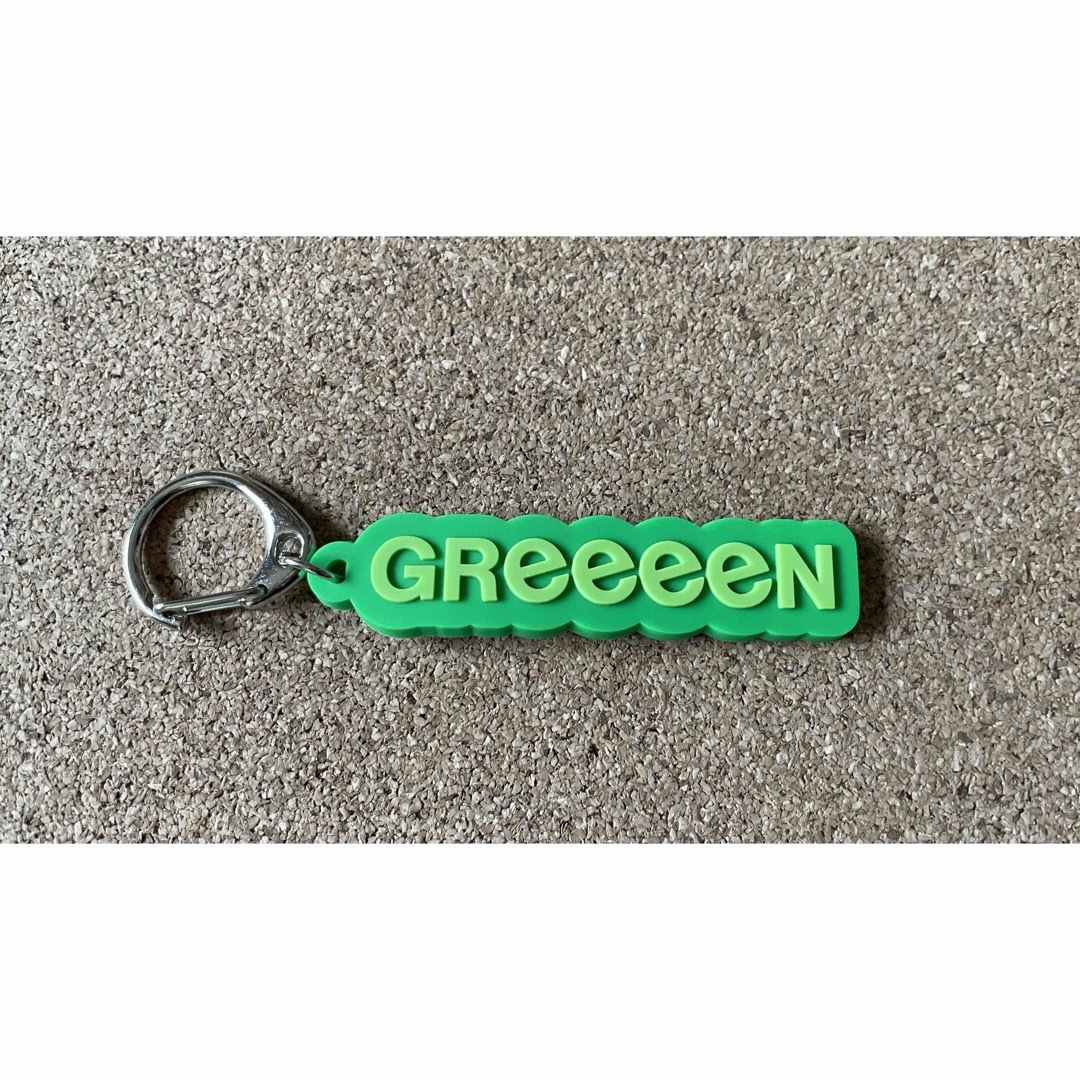 GReeeeN ラバーキーホルダー エンタメ/ホビーのアニメグッズ(キーホルダー)の商品写真