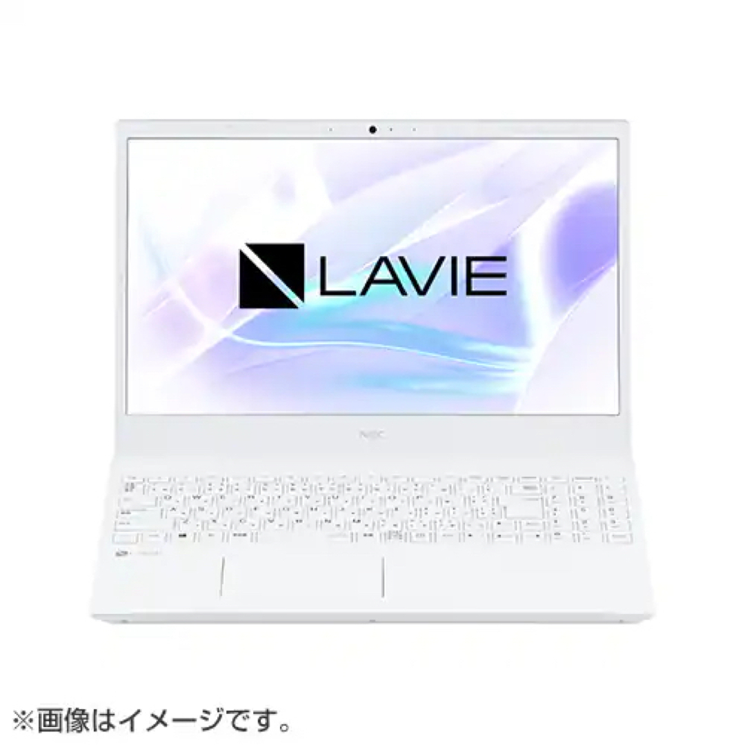 ＮＥＣ　ノートパソコン　LAVIE　N15　N1525/EALT1パールホワイト スマホ/家電/カメラのPC/タブレット(ノートPC)の商品写真