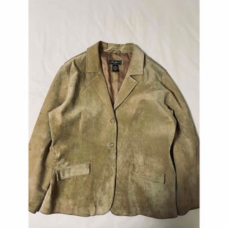 エディーバウアー(Eddie Bauer)のヴィンテージ エディーバウアー レザーウエスタンジャケット XL ポロカントリー(レザージャケット)