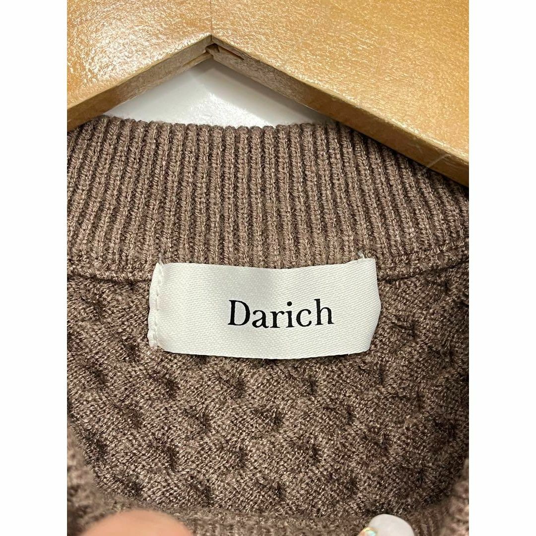 Darich(ダーリッチ)のDarich デザインケーブルニット 0116 レディースのトップス(ニット/セーター)の商品写真