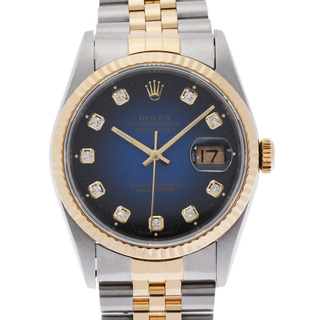 ロレックス(ROLEX)のロレックス  デイトジャスト 10Pダイヤ 腕時計(腕時計(デジタル))